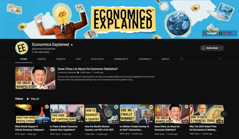 Economics Explained YouTube Channel